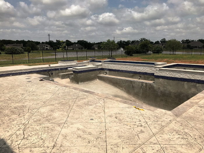 Pools Under Construction