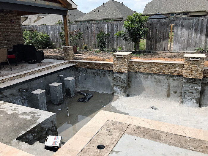Pools Under Construction