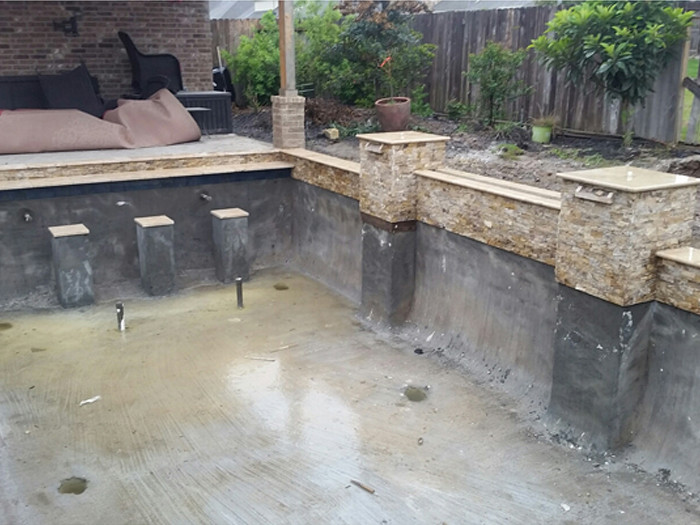 Pools Under Construction