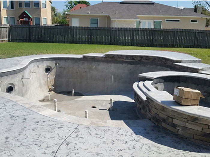 Pools Under Construction
