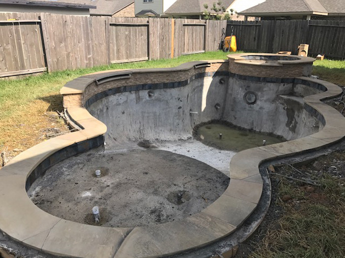 Pools Under Construction