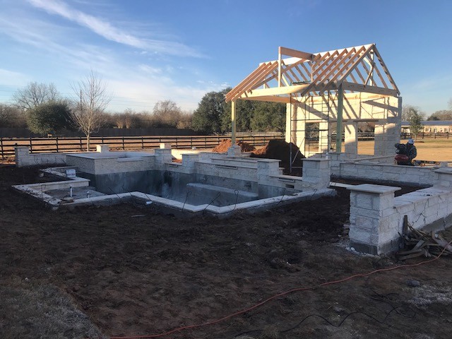 Pools Under Construction