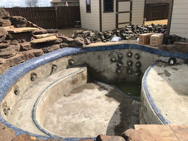 Pools Under Construction