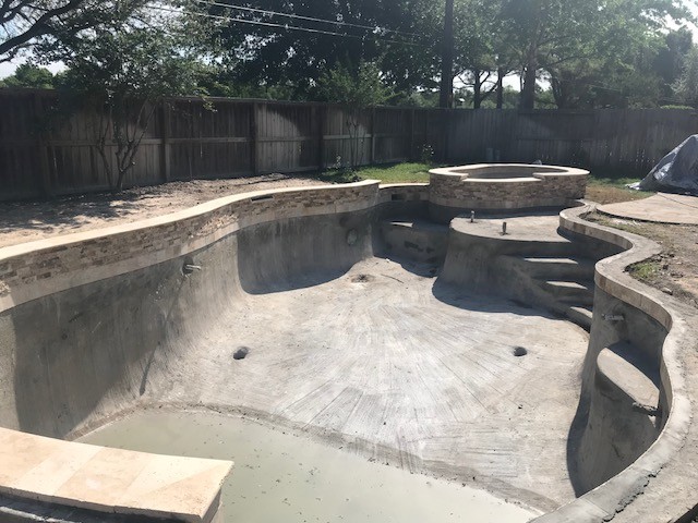 Pools Under Construction