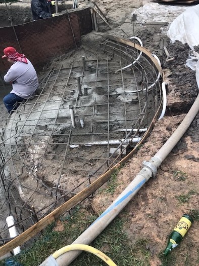 Pools Under Construction