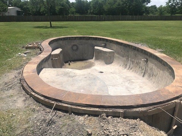 Pools Under Construction