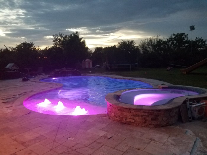 Pools Under Construction