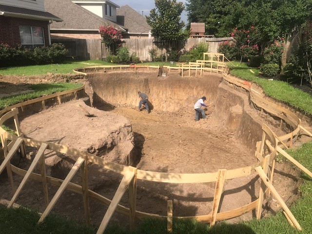 Pools Under Construction