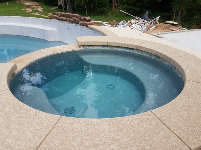 Pools Under Construction