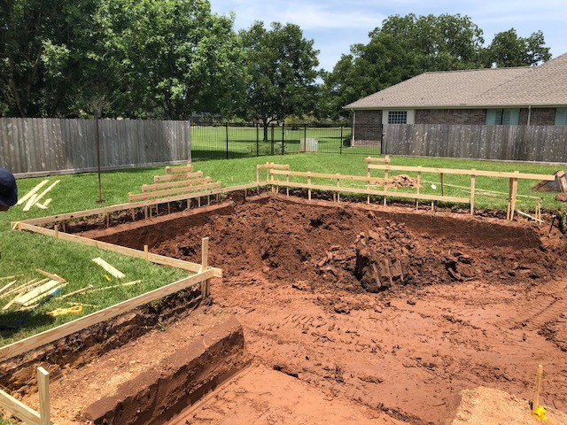 Pools Under Construction