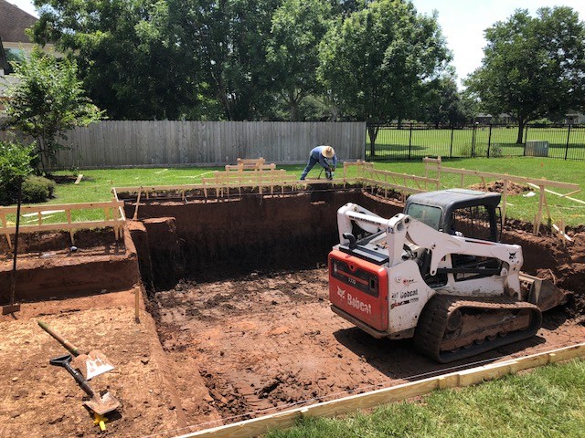 Pools Under Construction
