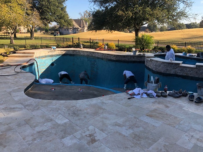 Pools Under Construction