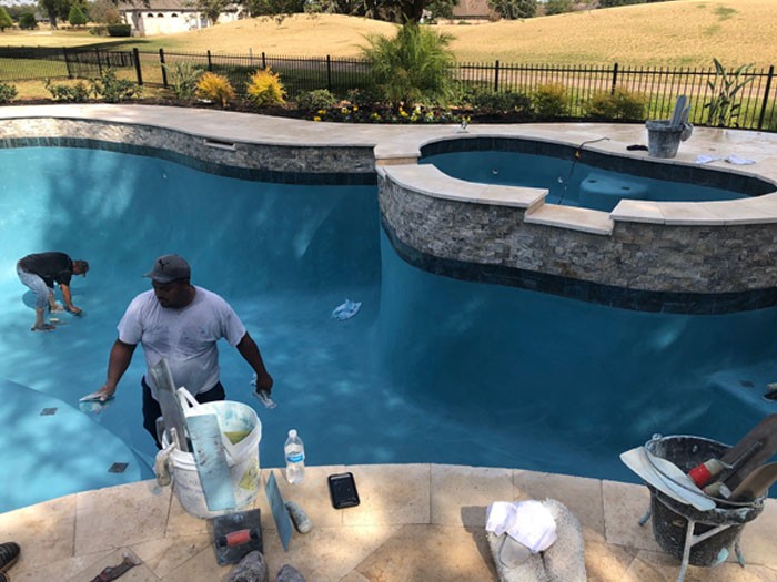 Pools Under Construction