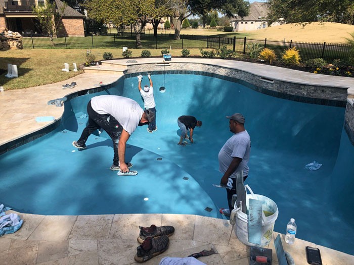 Pools Under Construction