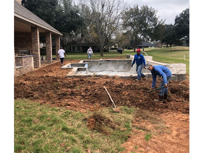 Pools Under Construction