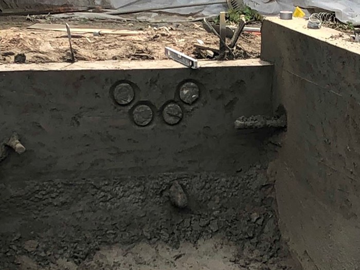 Pools Under Construction