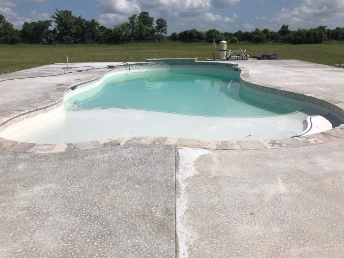Pools Under Construction