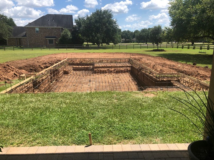 Pools Under Construction