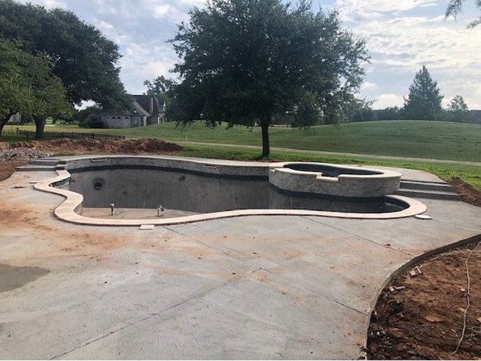 Pools Under Construction
