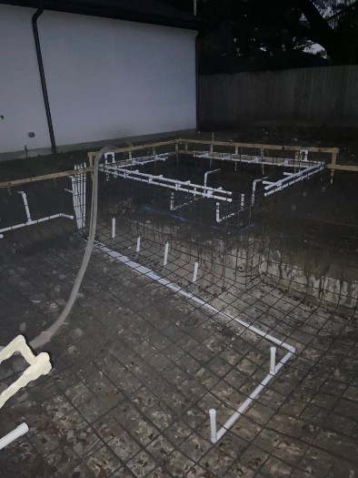 Pools Under Construction