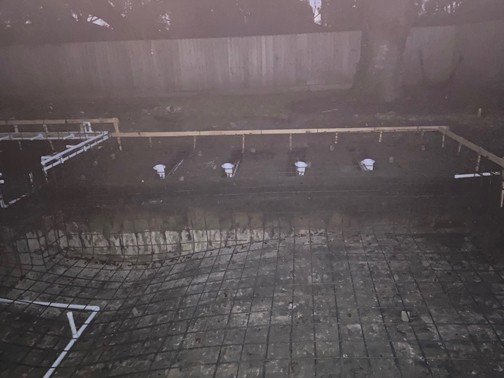Pools Under Construction