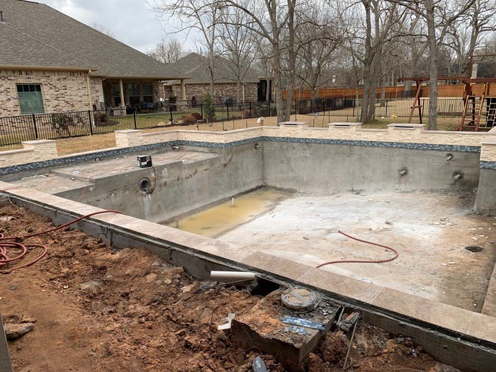 Pools Under Construction