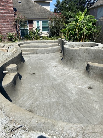 Pools Under Construction