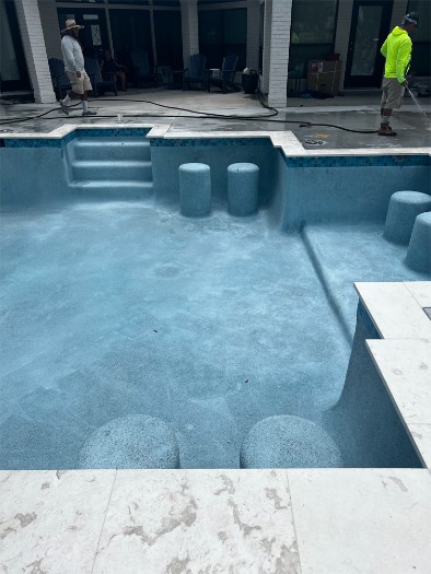Pools Under Construction
