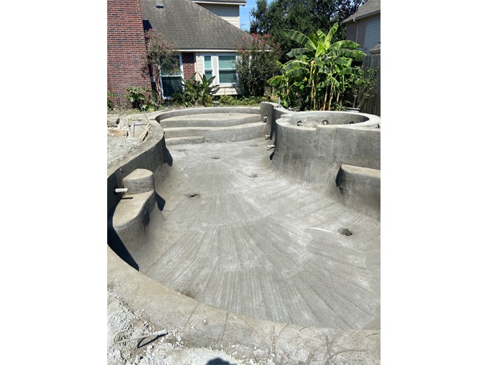 Pools Under Construction