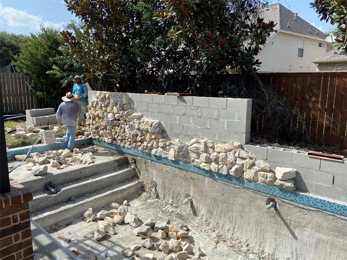 Pools Under Construction